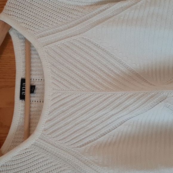 A.N.A Brand White Light Sweater Size Large - Picture 2 of 5
